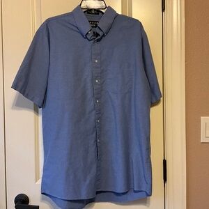 Dover Arrow Mens Oxford Short Sleeve shirt size 16 1/2